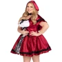 Костюм червоної шапочки Leg Avenue Gothic Red Riding Hood 1X-2X: Матеріал поліестер