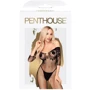 Бодістокінг з імітацією ліфа Penthouse - High Profile Black S/L: Вид Бодистокинг