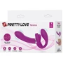 Безремневий страпон з вібрацією Pretty Love Valerie Purple: Для кого Для жінок