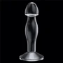 Анальна пробка LoveToy Flawless Clear Prostate Plug 6.5'' фото 6