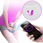 Віброяйце Pretty Love Nymph Purple Mobile APP Remote Control: Довжина, см 6.9