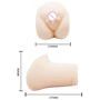 Мастурбатор-вагина BAILE - 3D Masturbator Vibration (BM-009146): Глубина, см 15.5