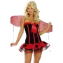 Костюм сонечка Roma costume - Lady Bug, M/L (чорний з червоним)