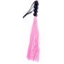 Силіконовий флогер Fetish Boss Series - Silicone Whip Pink 14" (BS6100043): Колір розовый