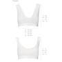 Спортивний топ з еластичної бавовни Passion PS005 TOP white, size S: Для кого Для женщин