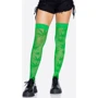 Панчохи Leg Avenue 420 Net thigh highs Green