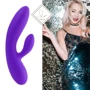 Гибкий вибратор кролик с двумя моторами FeelzToys Lea Rabbit Vibrator Medium Purple: Для кого Для женщин