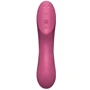 Вакуумный стимулятор с вибрацией Satisfyer Curvy Trinity 3 Red: Тип и форма Вибромассажер