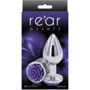 Анальная пробка Ns Novelties - Rose Buttplug M (серебристая с фиолетовым): Для кого Для женщин