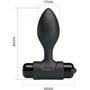 Анальная пробка LYBAILE Pretty Love Vibra Butt Plug Black фото 6