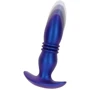 Анальна вібропробка Toy Joy Thrusting Vibr Plug (синій) фото 6