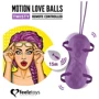 Вагінальні кульки з масажем і вібрацією FeelzToys Motion Love Balls Twisty з пультом ДУ: Для кого Для жінок