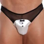 Мужские трусы SoftLine Thong 4467, XL (black/white): Вид Трусы