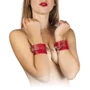 Наручники Leather Restraints Hand Cuffs, red: Виробник sLash