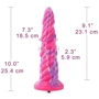 Фалоімітатор-насадка Hismith Awl Shape Silicone Dildo Monster Series: Призначення Вагинальные