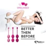 Набор вагинальных шариков для продвинутых FeelzToys - FemmeFit Advanced Pelvic Muscle Training Set: Диаметр шарика, см 3.3