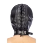 Шолом БДСМ зі знімною маскою Fetish Tentation BDSM hood in leatherette with removable mask: Виробник Fetish Tentation