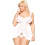 Пеньюар SoftLine Bianca, Plus Size, XXL (white)