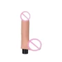 Вібратор LoveToy Real Softee Vibrator With Balls Flesh 8"