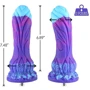 Фаллоимитатор-насадка Hismith 7.48" Silicone Dildo HSA140 Monster Series: Длина проникновения, см 17.5