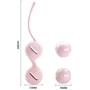 Вагинальные шарики Pretty Love Kegel BALL I BI-014490-2: Диаметр шарика, см 3.3