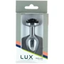 Анальний затор Lux Active Rose Anal Plug Black у наборі з віброкулею: Матеріал Медицинский металл