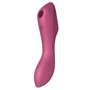 Вакуумный стимулятор с вибрацией Satisfyer Curvy Trinity 3 Red