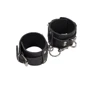 Наручники Leather Dominant Hand Cuffs, black: Цвет черный