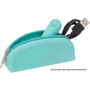 Кейс для хранения секс-игрушек PowerBullet Silicone Zippered Bag Teal фото 3