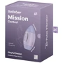 Вакуумний вібратор Satisfyer Mission Control Violet: Тип і форма Вибромассажер