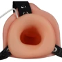 Подвійний порожнистий страпон з вібрацією LoveToy Vibrating Unisex Hollow Double Penetrator: Наявність вібрації Есть