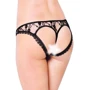 Трусики SoftLine Thongs 2457, S/M (чорні): Вид Трусы