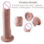 Фалоімітатор 10.2″ з вібрацією для секс-машин Hismith Silicone Dildo with Vibe: Довжина проникнення, см 24