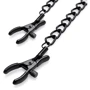 Затискачі для сосків Bedroom Fantasies Nipple Clamps with Chain - Black: Виробник Bedroom Fantasies