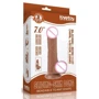 Фалоімітатор LoveToy Sliding-Skin Dual Layer Dong 7" Brown: Призначення Вагинальные