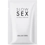 Полоски для орального секса Bijoux Indiscrets Slow Sex Oral sex strips: Эффект Охлаждающий