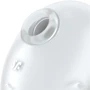 Вакуумный клиторальный стимулятор с вибрацией Satisfyer Cutie Ghost White: Длина, см 9.1