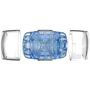 Мастурбатор Fleshlight Quickshot Turbo Blue Ice: Глубина, см 11.2