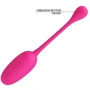 Віброяйце Pretty Love Knucker Vibrating Egg Magenta: Довжина, см 7.2