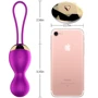 Вагинальные шарики с вибрацией и с пультом ДУ FOX - Vibrating Silicone Kegel Balls USB: Диаметр шарика, см 3