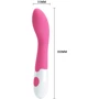 Вибратор для точки G Pretty Love Bishop Vibrator Pink: Назначение Вагинальные