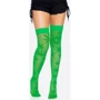 Панчохи Leg Avenue 420 Net thigh highs Green: Застосування На ноги