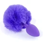 Анальна пробка S з хвостом BOSS of TOYS Boss Series - Silicon PLUG Bunny Tail Purple, BS6400101 фото 6