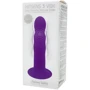 Двухслойный дилдо с вибрацией Adrien Lastic Hitsens 3 Purple: Мошонка Нет