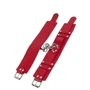 Кайдани Leather Dominant Leg Cuffs, red: Виробник sLash