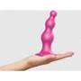 Фаллоимитатор Strap-On-Me Dildo Plug Beads M Framboise Мetallic: Тип Классические дилдо