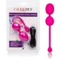 CalExotics Rechargeable Dual Kegel вагінальні кульки 9x3.2 см, рожевий: Діаметр кульки, см 3.2