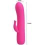 Вибратор Pretty Love Omar Vibrator Pink: Тип и форма Вибромассажер, Вибропули