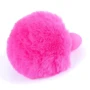 Анальна пробка S з хвостом BOSS of TOYS Boss Series - Silicon PLUG Bunny Tail Pink, BS6400099: Особливості С хвостиком