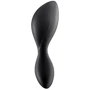 Анальна смарт-пробка із вібрацією Satisfyer Trendsetter Black: Наявність вібрації  Есть